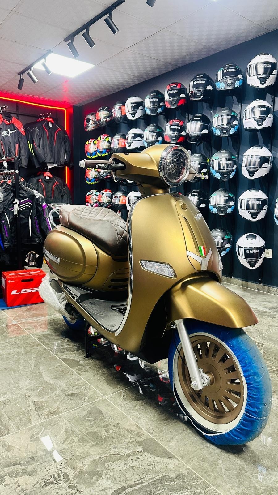 Gold Scooter